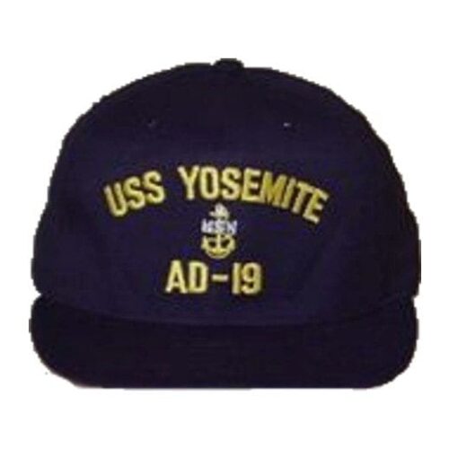 USS Yosemite Chief’s hat with insignia