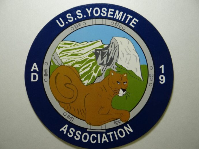 USS Yosemite Seal Car Magnet