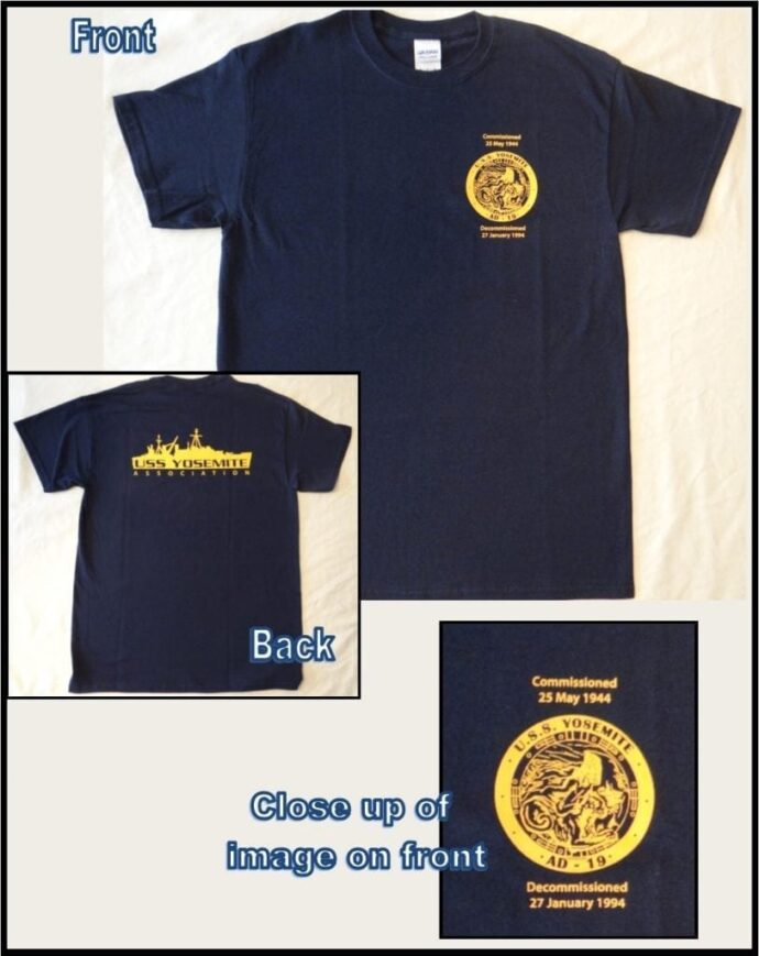 USS Yosemite Association T-Shirt
