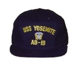 USS Yosemite Officer Hat