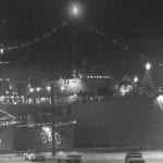 Uss Yosemite docked at christmas 1962 decorated