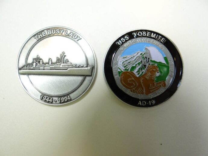 USS Yosemite Challenge Coin